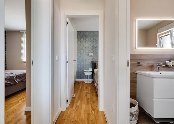 Apartmán Spacious Two Bedroom With Roof Terrace, Borik *