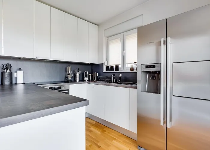 Apartmán Spacious Two Bedroom With Roof Terrace, Borik Zadar